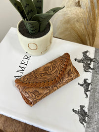 American Darling - Women's Leather Sunglasses Case