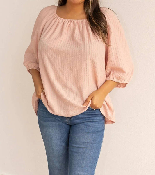 Grace + Emma - Breeze Elegance Off the Shoulder Top