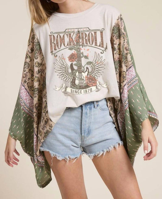 Zutter - Rock & Roll T-shirt Kimono