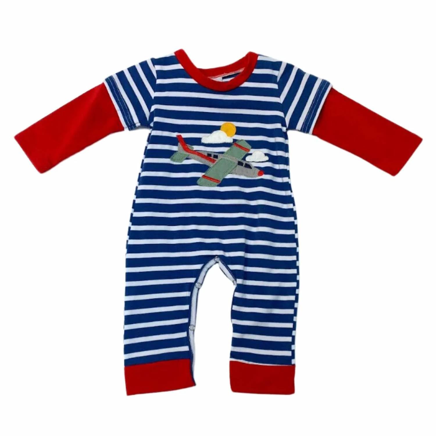 Okie + Lou - Boys Up In The Air Romper