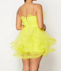 Hot & Delicious - Yassie Party Favor Tulle Mesh Dress