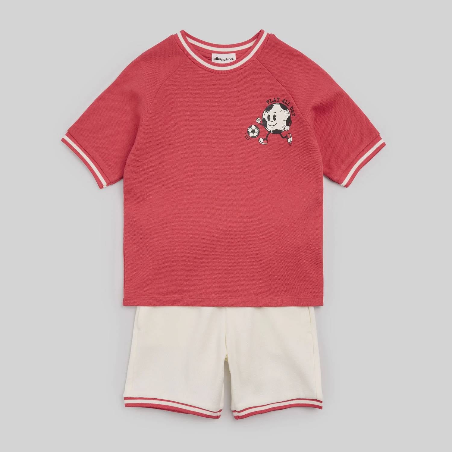 Miles Baby - Boy's Play All Day Two Piece Knit Set