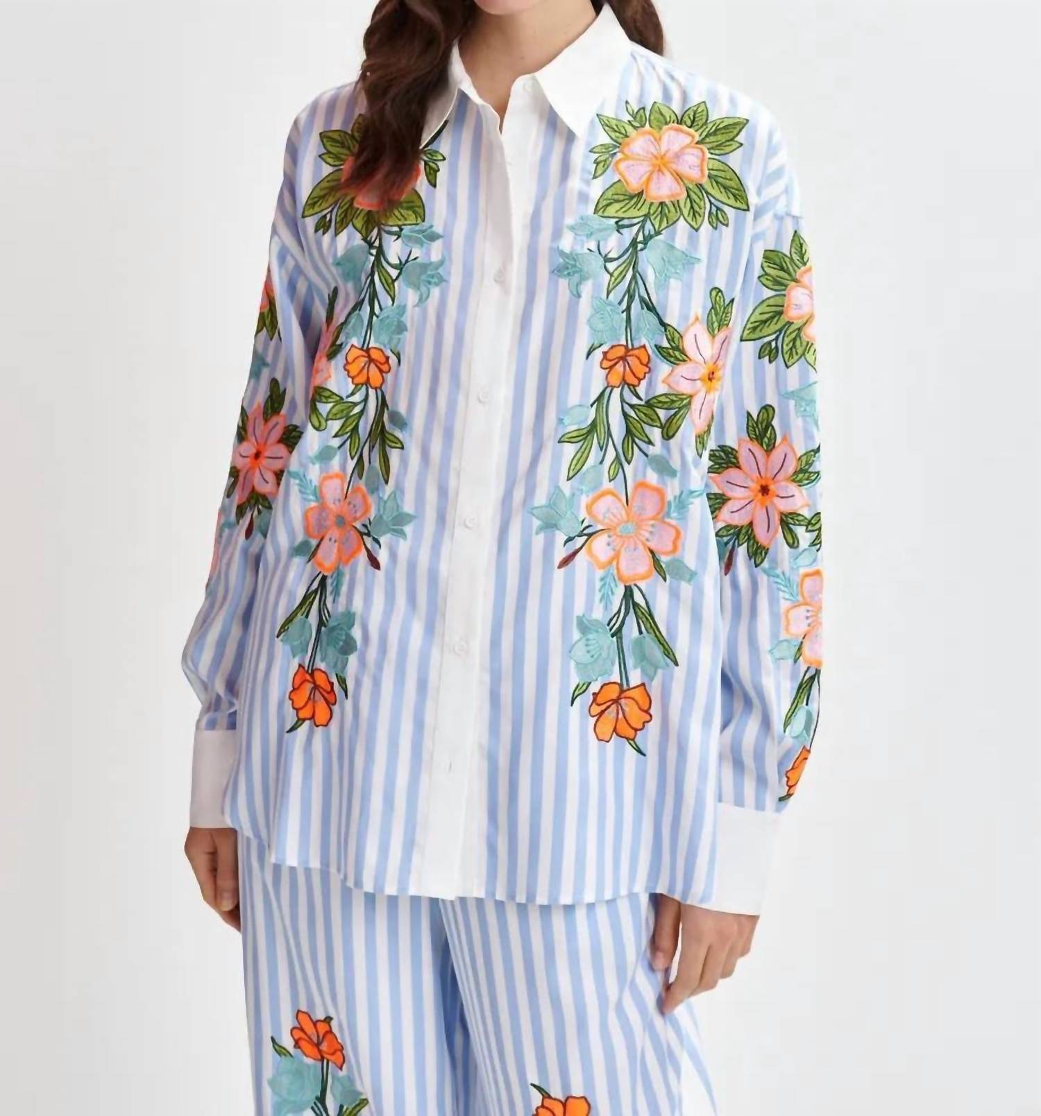 Essentiel Antwerp - Hotswolds Embroidered Shirt