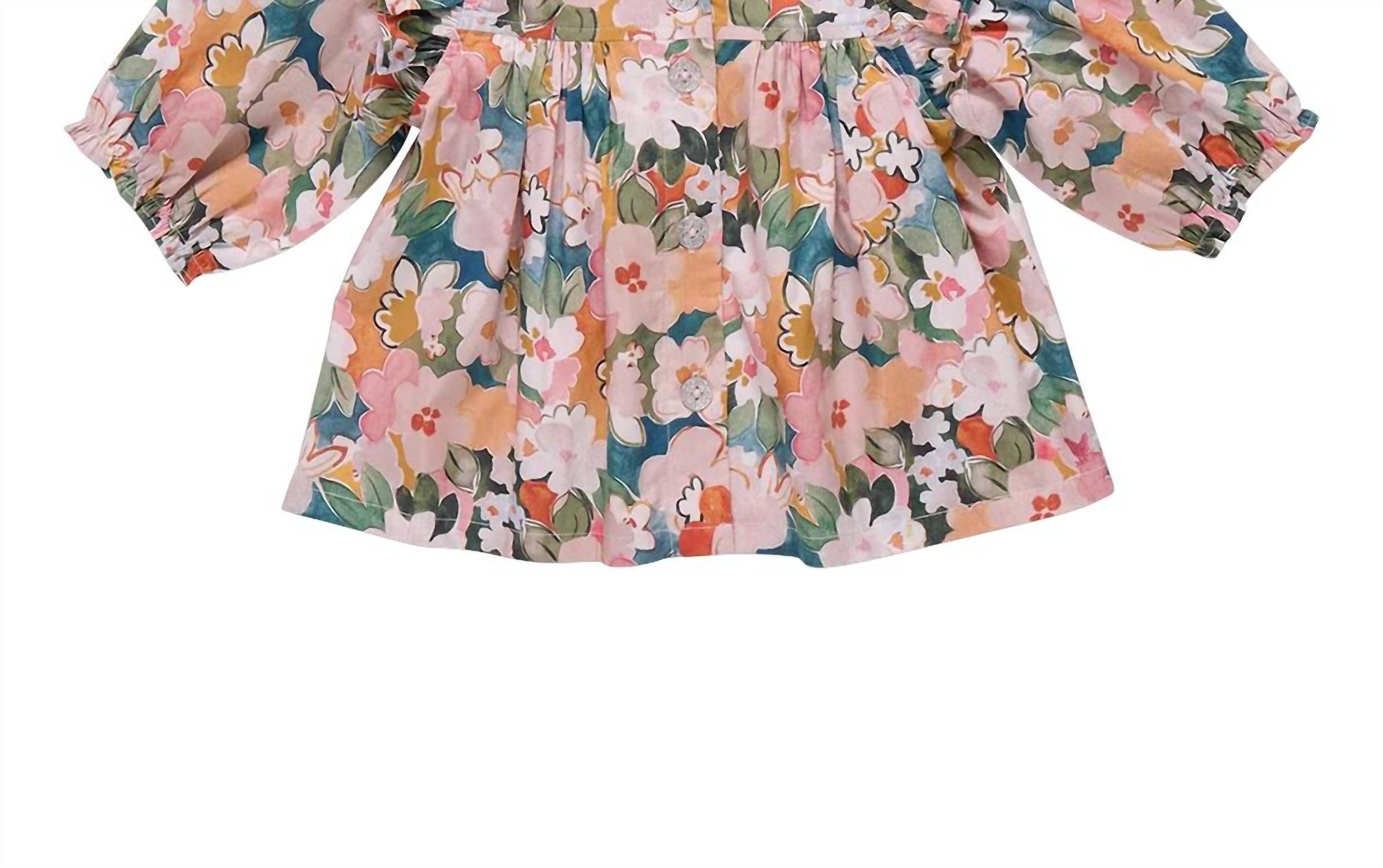 Pink Chicken - Girl's Kalani Button Up Top