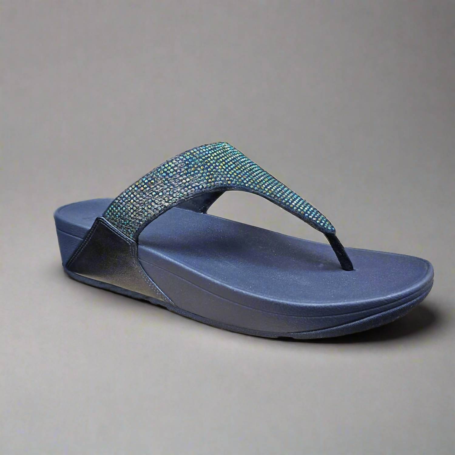 Fitflop - Women's Lulu Crystal Toe-post Sandals