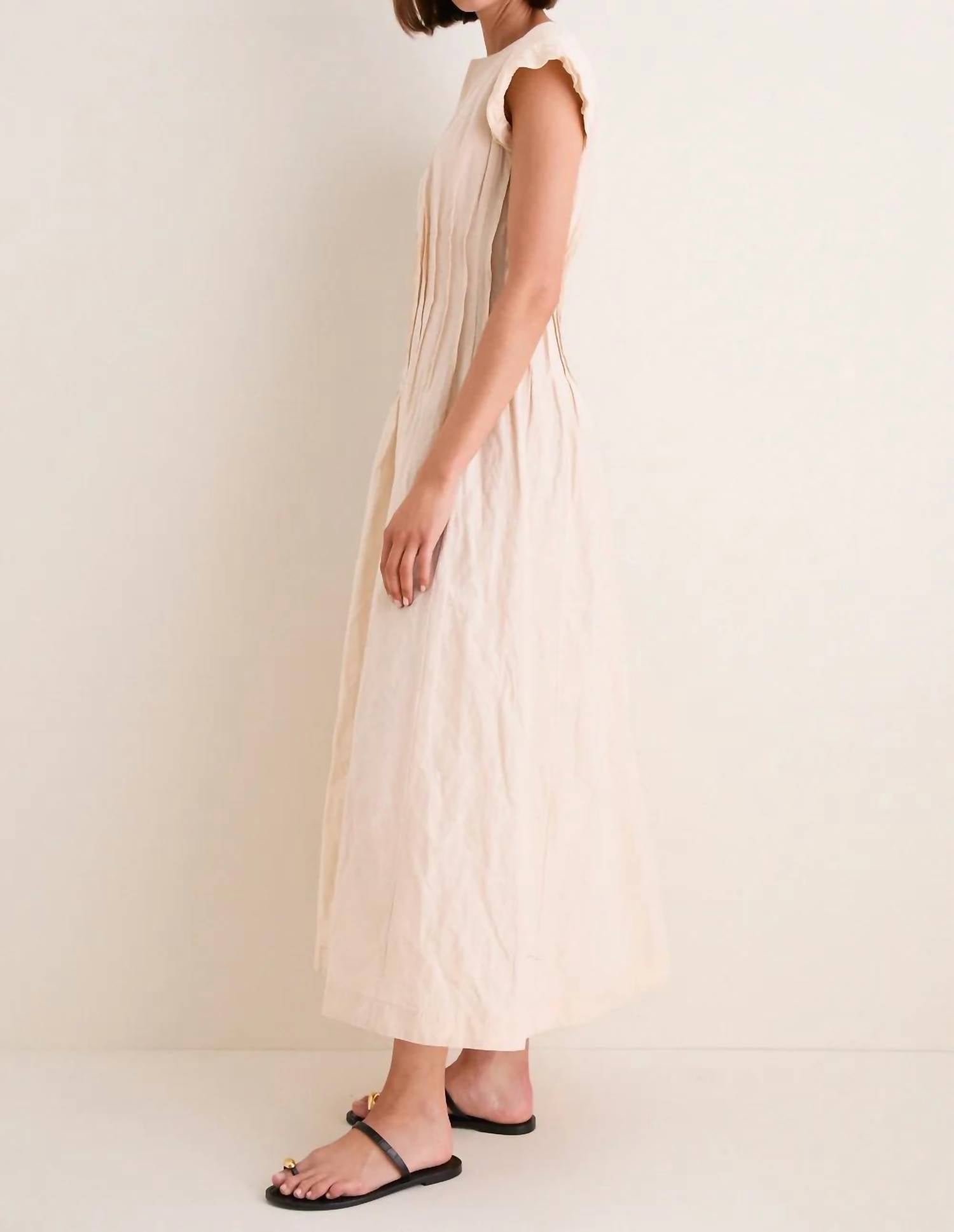 Apiece Apart - Maravilla Pintuck Maxi Dress