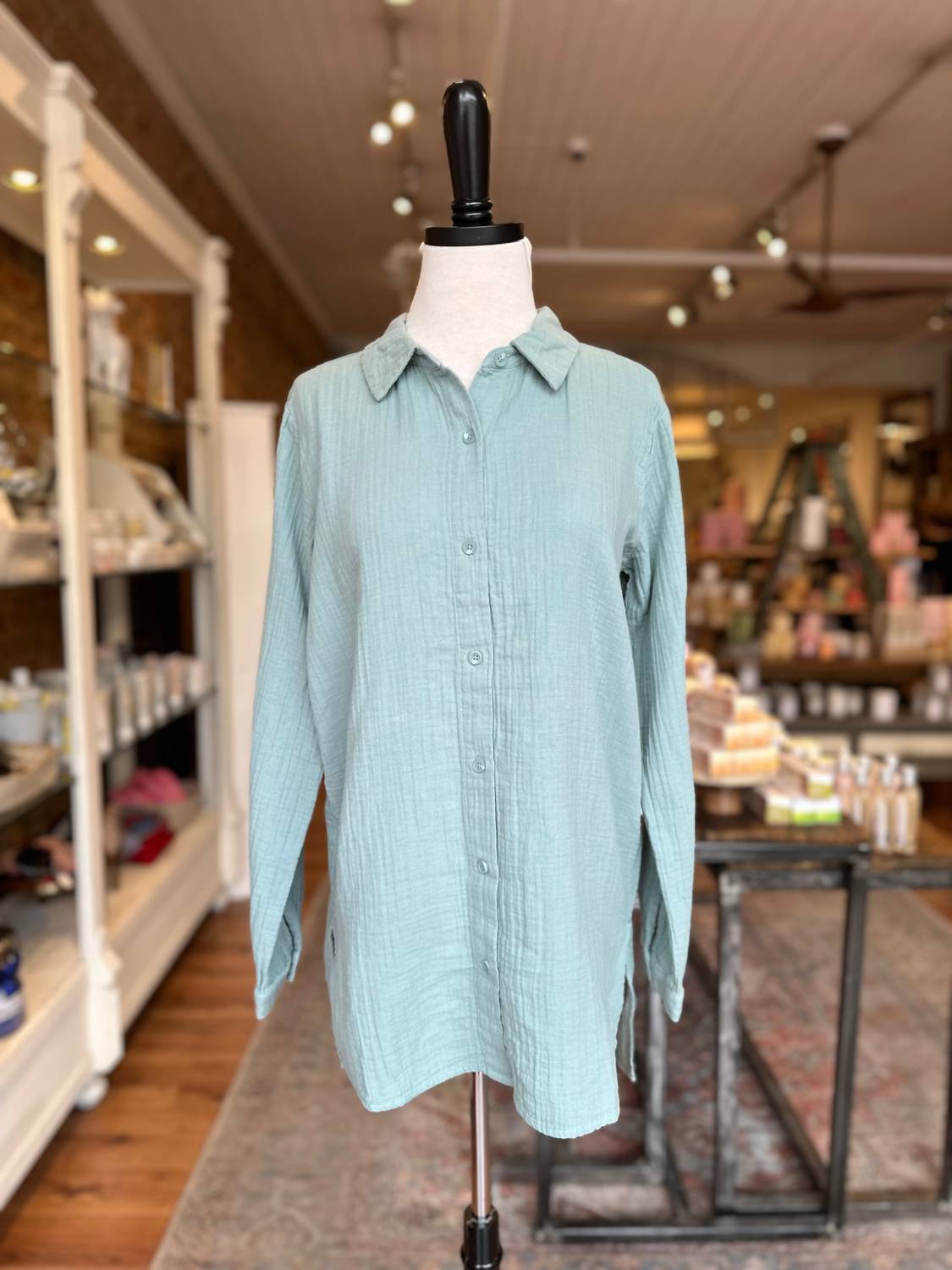 Mododoc - Women's Button-up Tunic