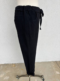 AQRL Women's Jogger Time Joggers in black dragon - women's pants - detail view