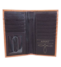 Ariat - Men's Calf Hair Basketweave Rodeo Wallet