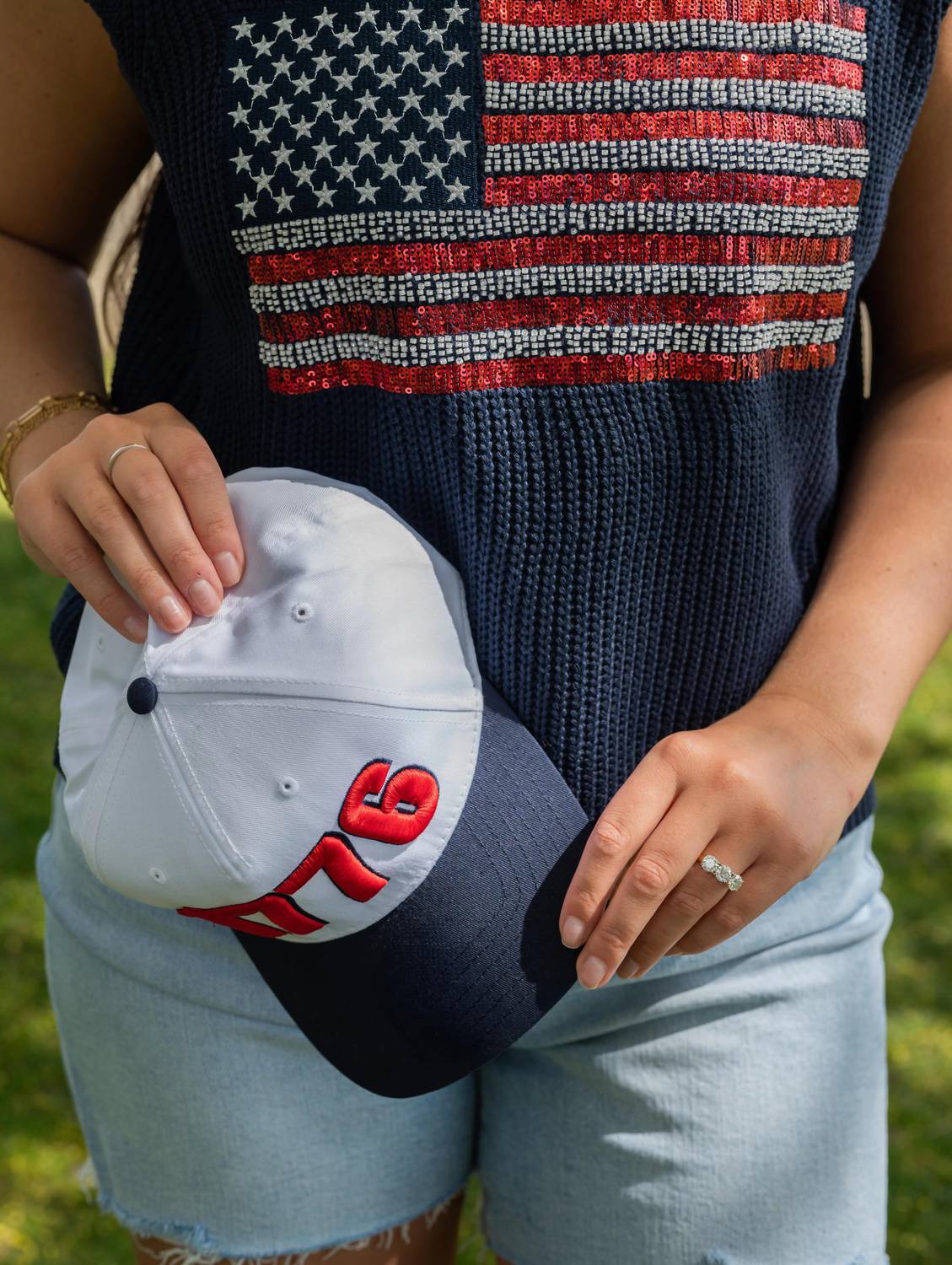 Dreamers - Sequin Flag Sweater