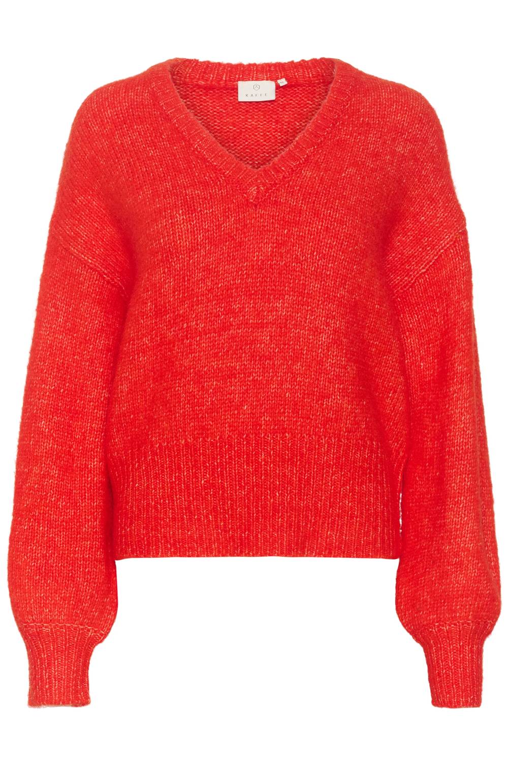 Kaffe - Katrina V-neck Casual Fit Pullover Sweater