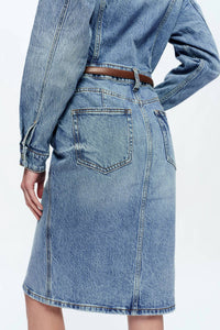 Bayeas - Doris Long Sleeve Denim Dress