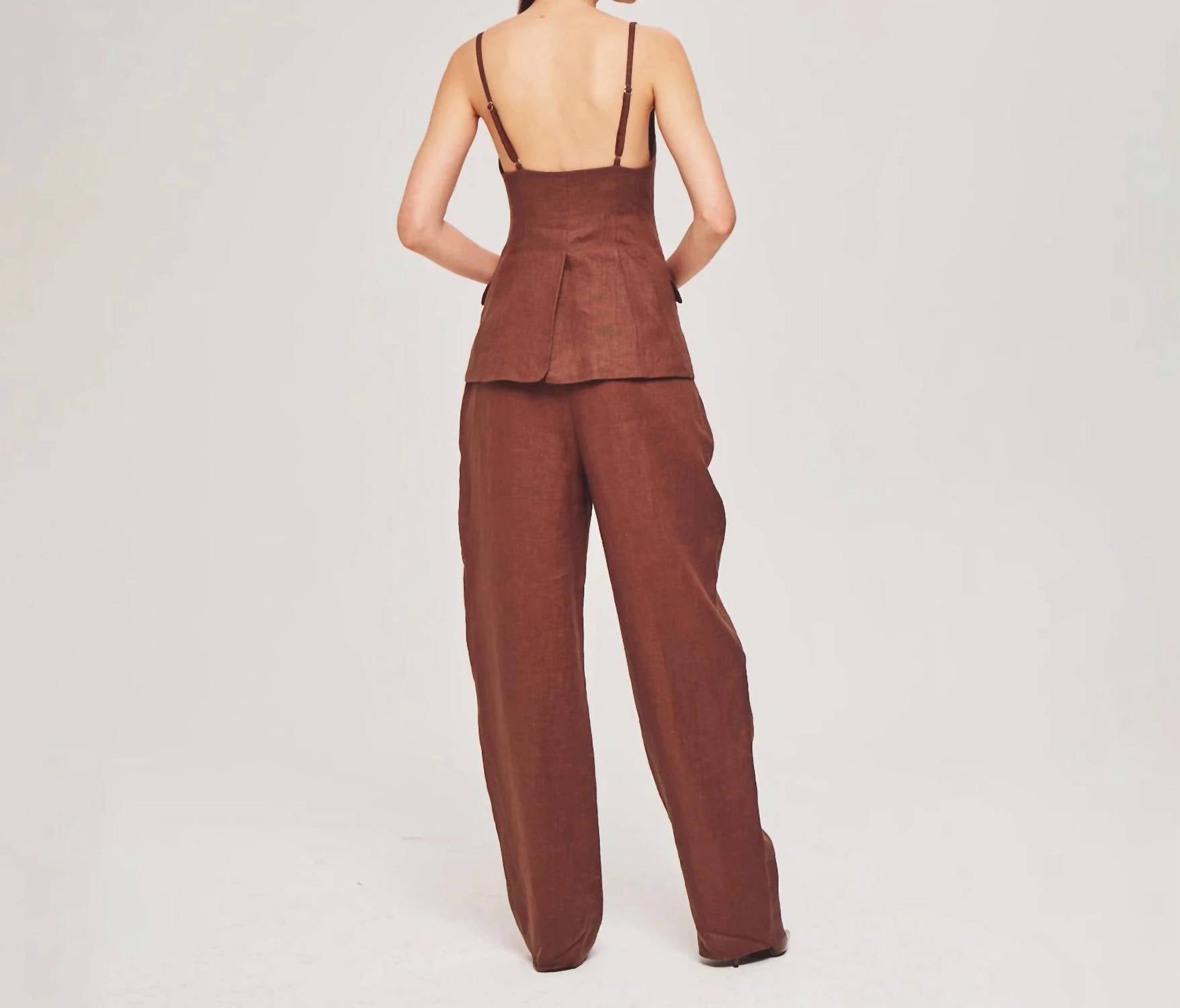 Ronny Kobo - Teresa Linen Pants