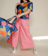 Bobo Choses - Blooming Color Pattern Cropped Blouse