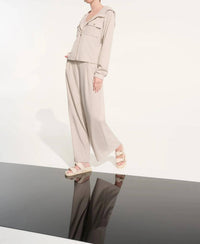 Joseph Ribkoff - Hooded Zip Up Boxy Utility Jacket