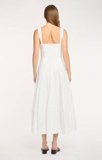 cinq a sept Jerome Midi Dress in white - women's dress - alternate view