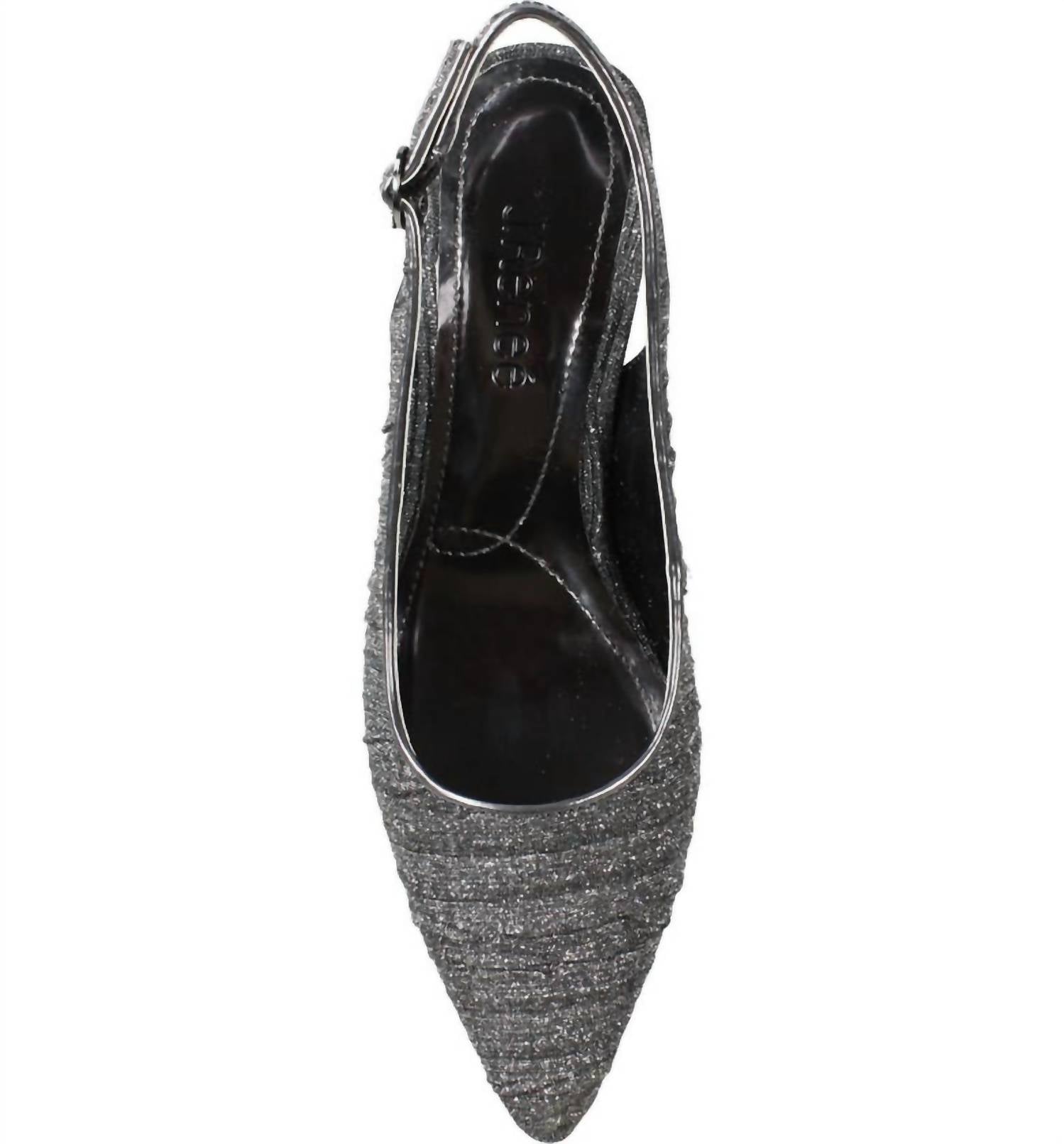 J. Renee Women's Battista Slingback Pump in pewter - women's heels - view 4
