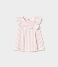 Mayoral - Girl's Stripe Bow Dress