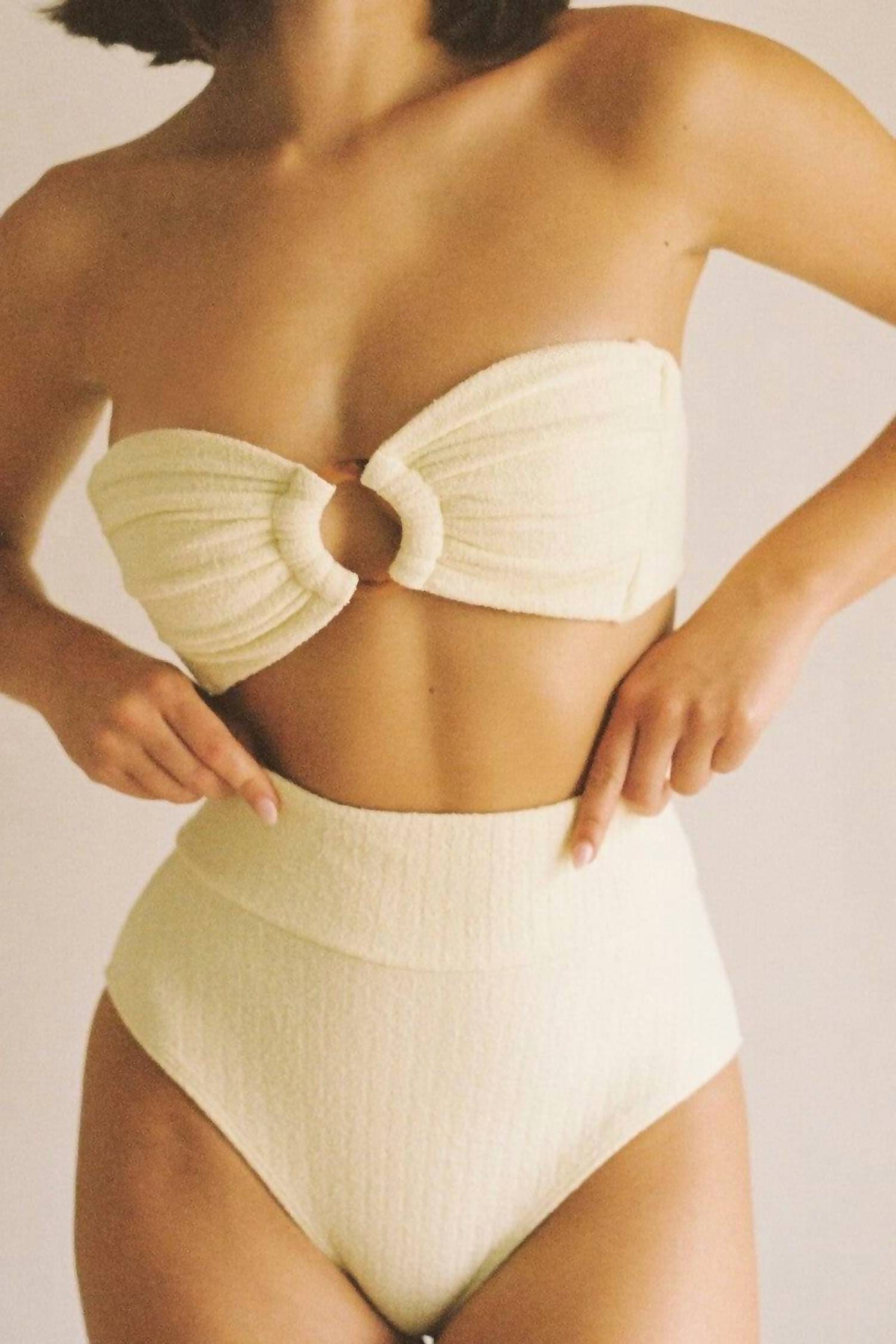 Montce - High Rise Bikini Bottom