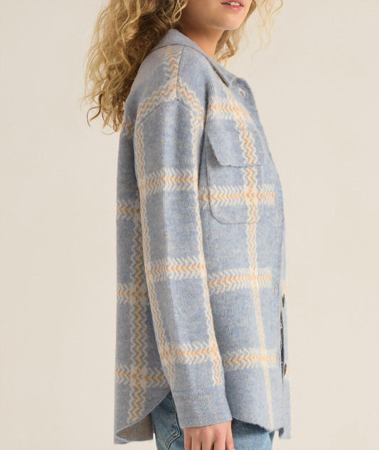 Z Supply - Tyler Plaid Sweater Jacket
