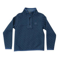 Prodoh - Boy's Quilted Zip Pullover Sweatshirt
