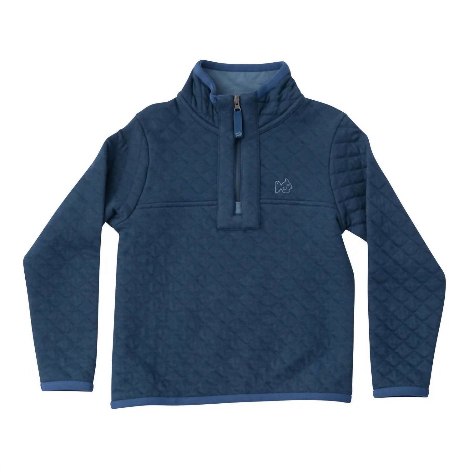 Prodoh - Boy's Quilted Zip Pullover Sweatshirt