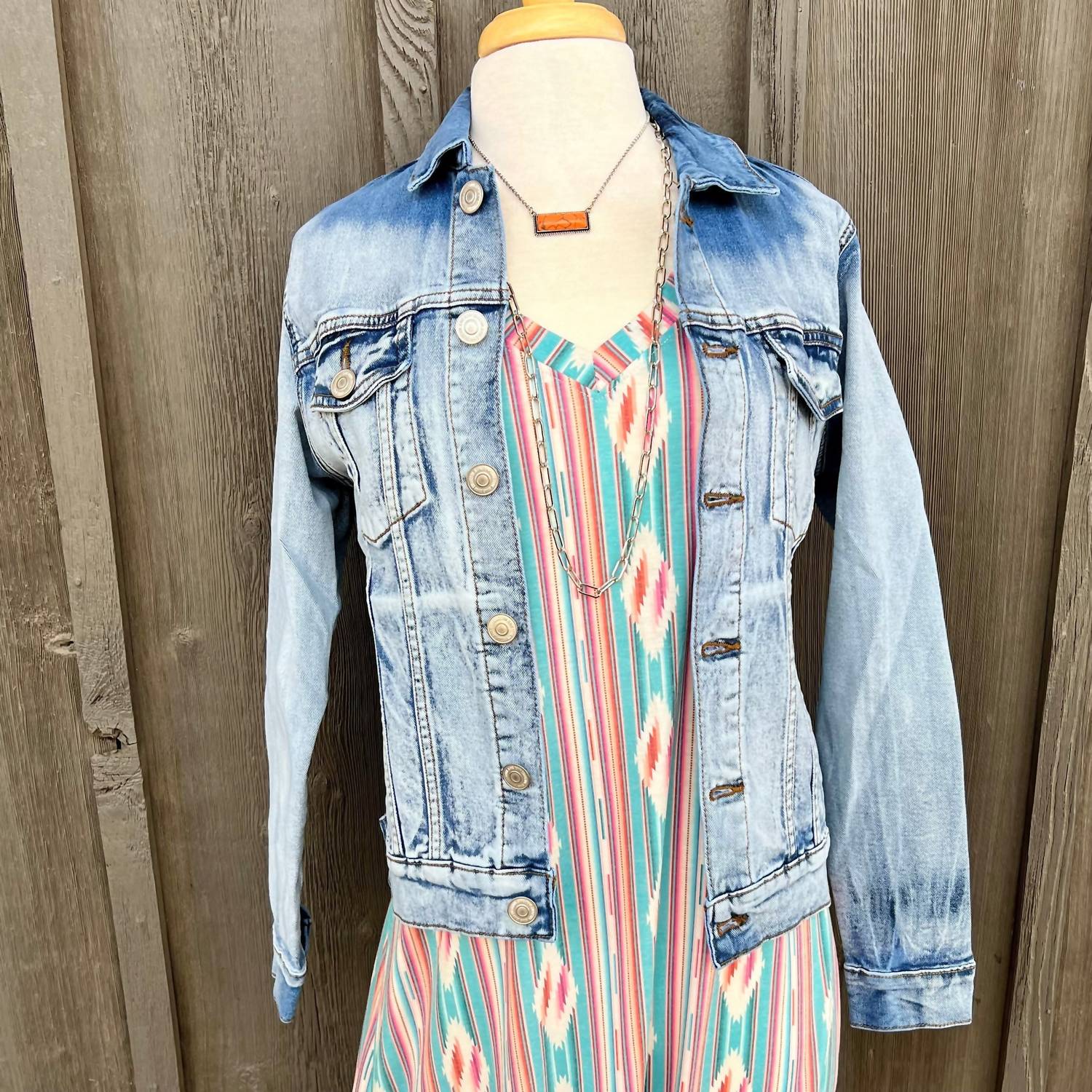 Litz La - Women's Vintage Denim Jacket