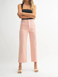 Just Black Denim - High Rise Wide Leg Denim Jeans