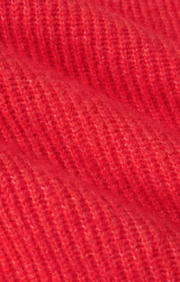 Z Supply Medina Rib Cardigan Sweater Top in red - women's cardigan - alternate view