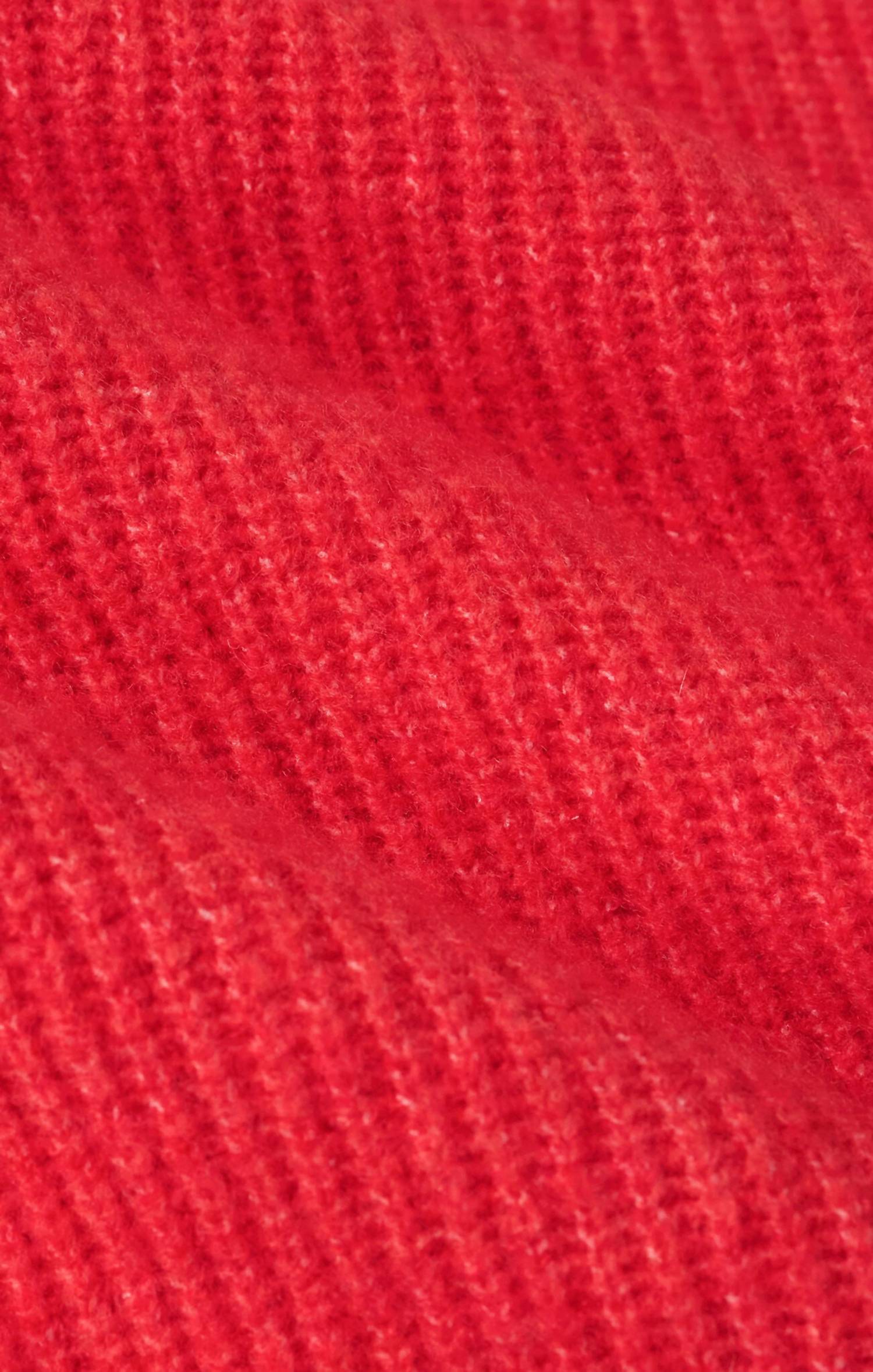 Z Supply Medina Rib Cardigan Sweater Top in red - women's cardigan - alternate view