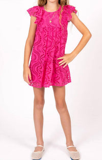 Central Park West - Girls Eyelet Dress