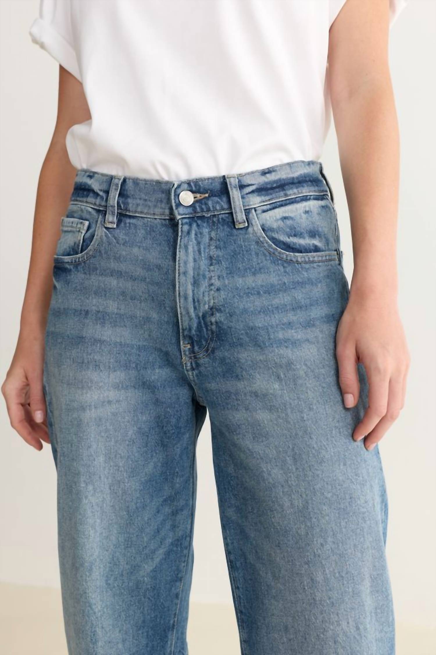 Warp + Weft - Bna Soft Curve Barrel Jeans