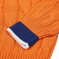 Luigi Borrelli Napoli - Men's Cable Knit Cotton Sweater
