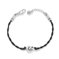 Brighton - Women's Interlok Single Knot Leather Bracelet
