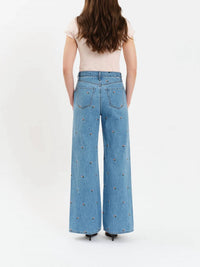 Daze - Far Out Flower High Rise Jeans