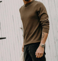 Taylor Stitch - Organic Cotton Waffle Crew Top