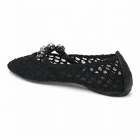 Love Rio - Women's Stones Mesh Ballet Flats