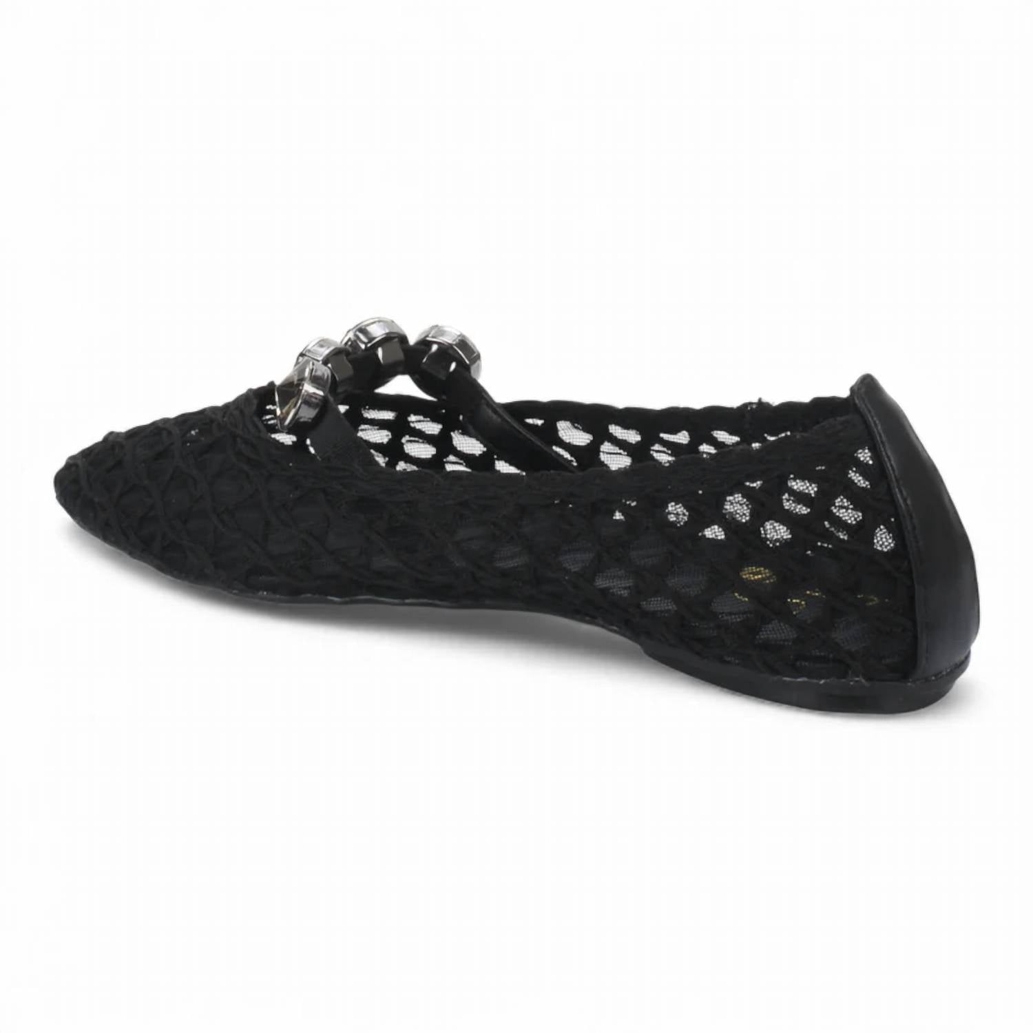 Love Rio - Women's Stones Mesh Ballet Flats