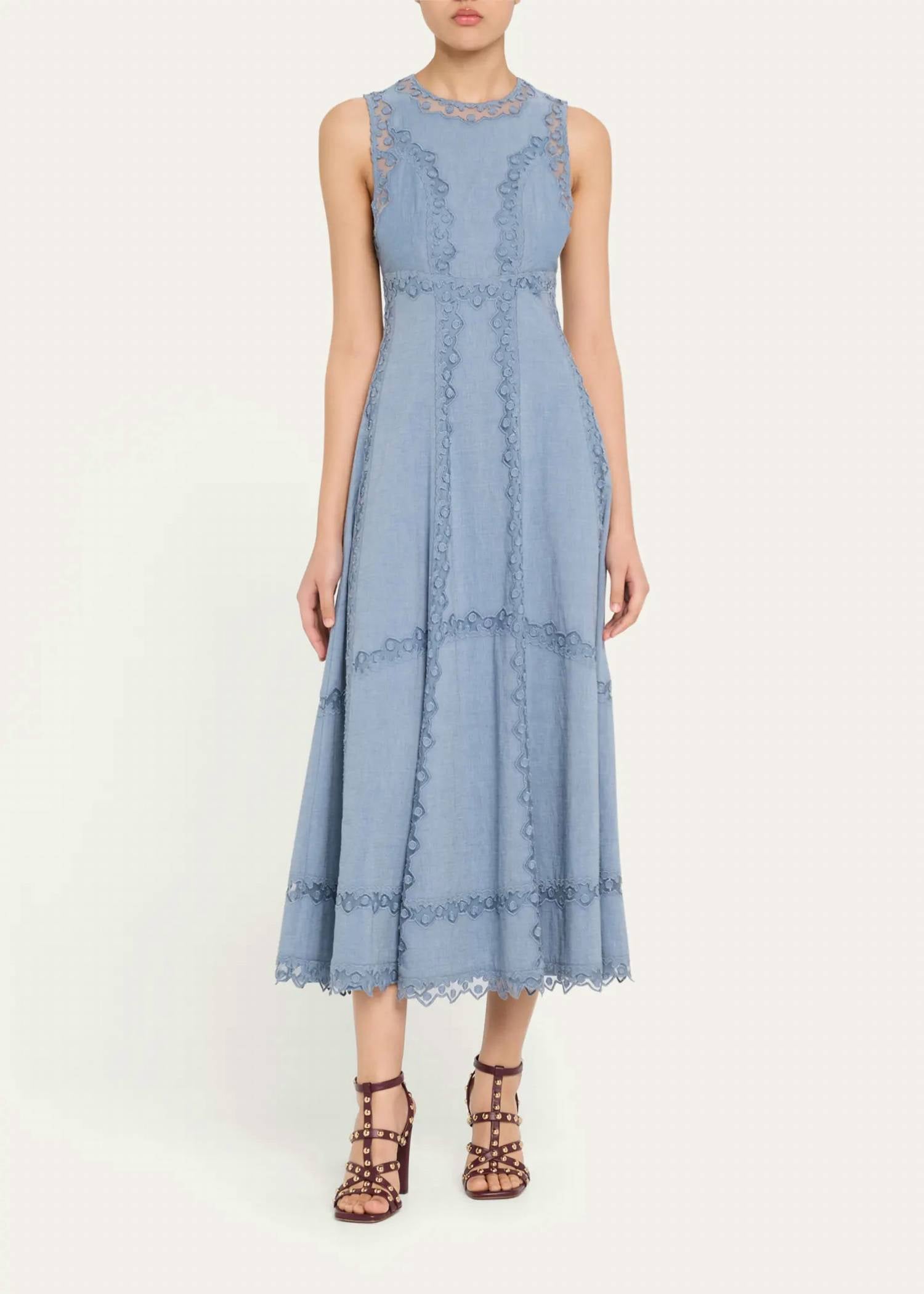Ulla Johnson - Anela Sleeveless Midi Dress