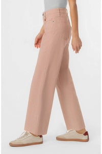 Kut From The Kloth - Striped Charlotte High Rise Wide Leg Pants