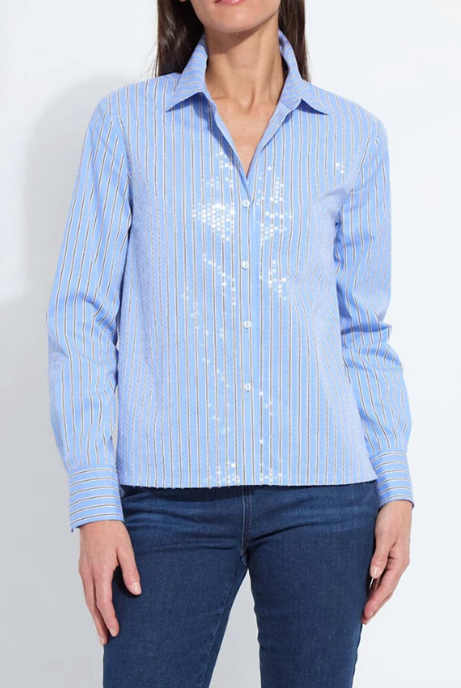 Lysse - Mila Sequin Stretch Shirt