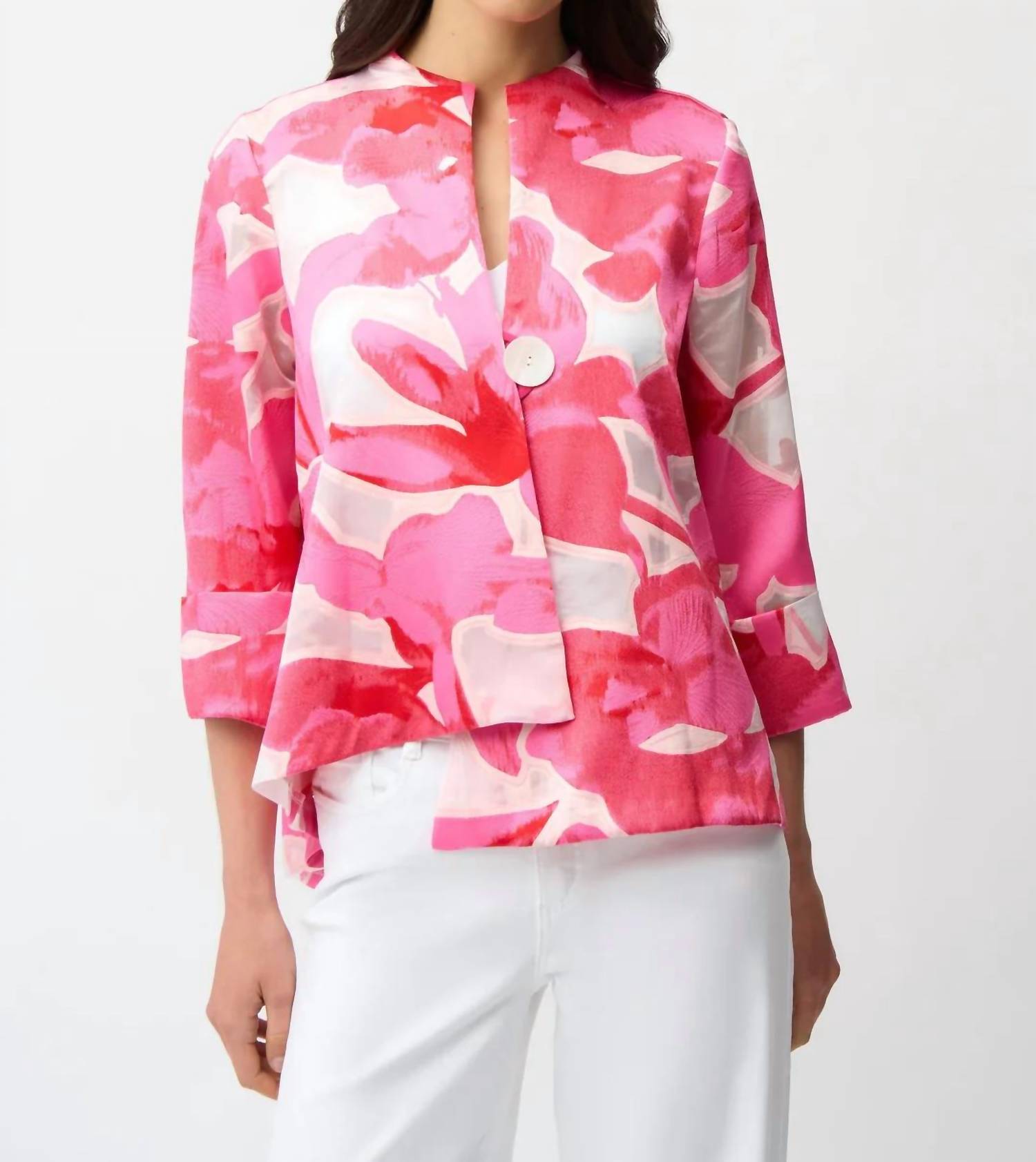 Joseph Ribkoff - Asymmetric Swing Jacket