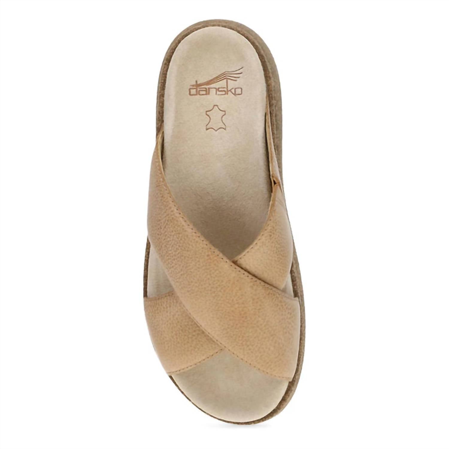 dansko Women's Bridget Sandal in tan - women's sandal - alternate view