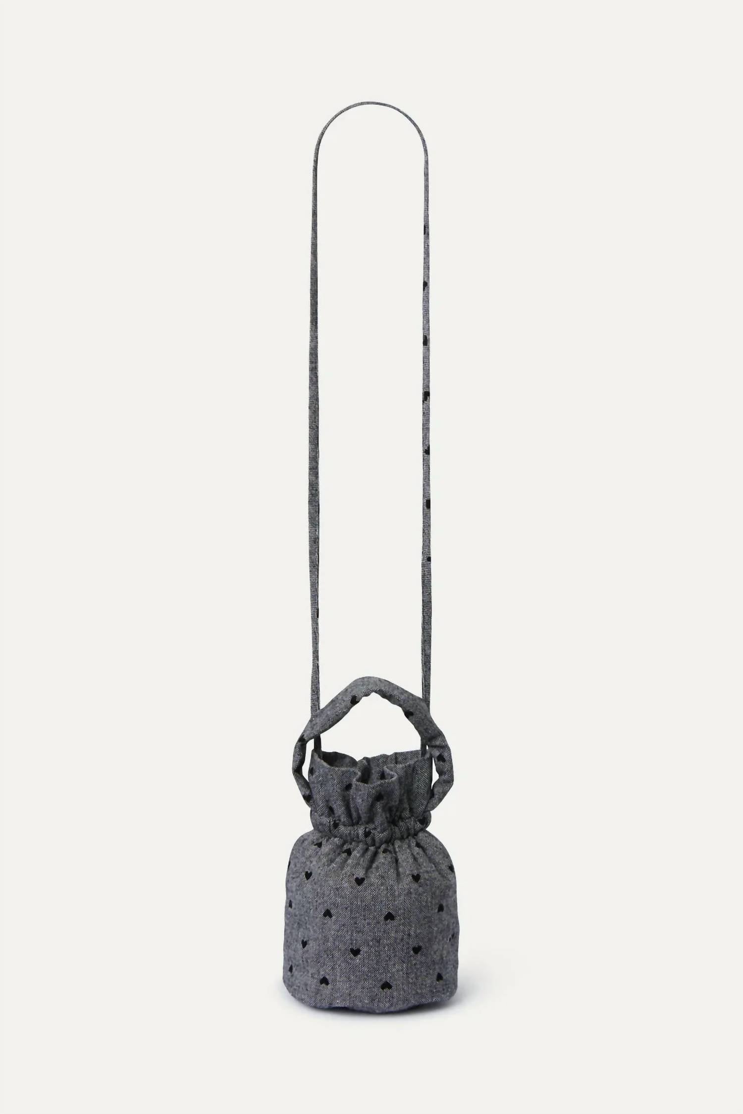 Compania Fantastica - Women's Tweed Love Bucket Bag