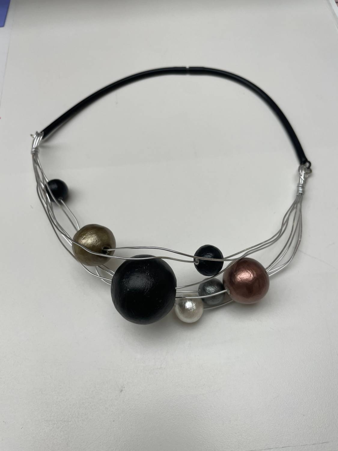 Designs By Oc - Women's Milky Way Handmade Bib Necklace