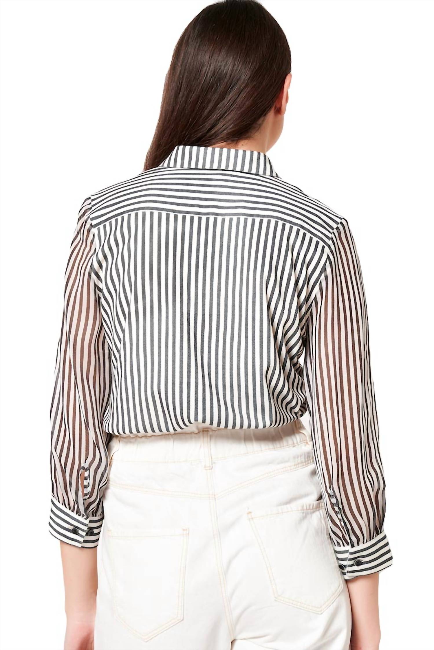 Desoto - Pia Classic Stripe Blouse