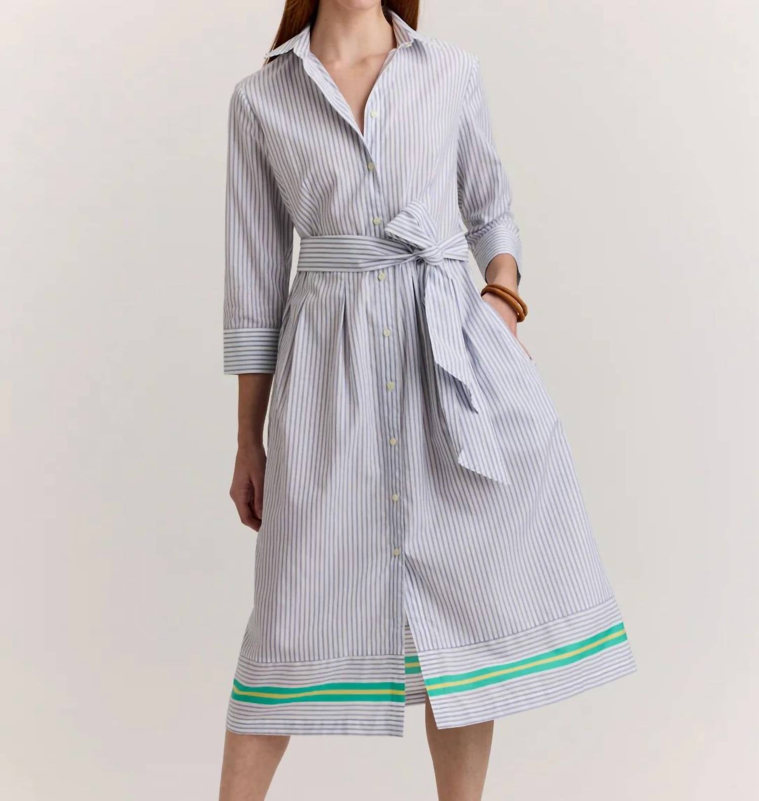 Hinson Wu - Robin 3/4 Sleeve Dress
