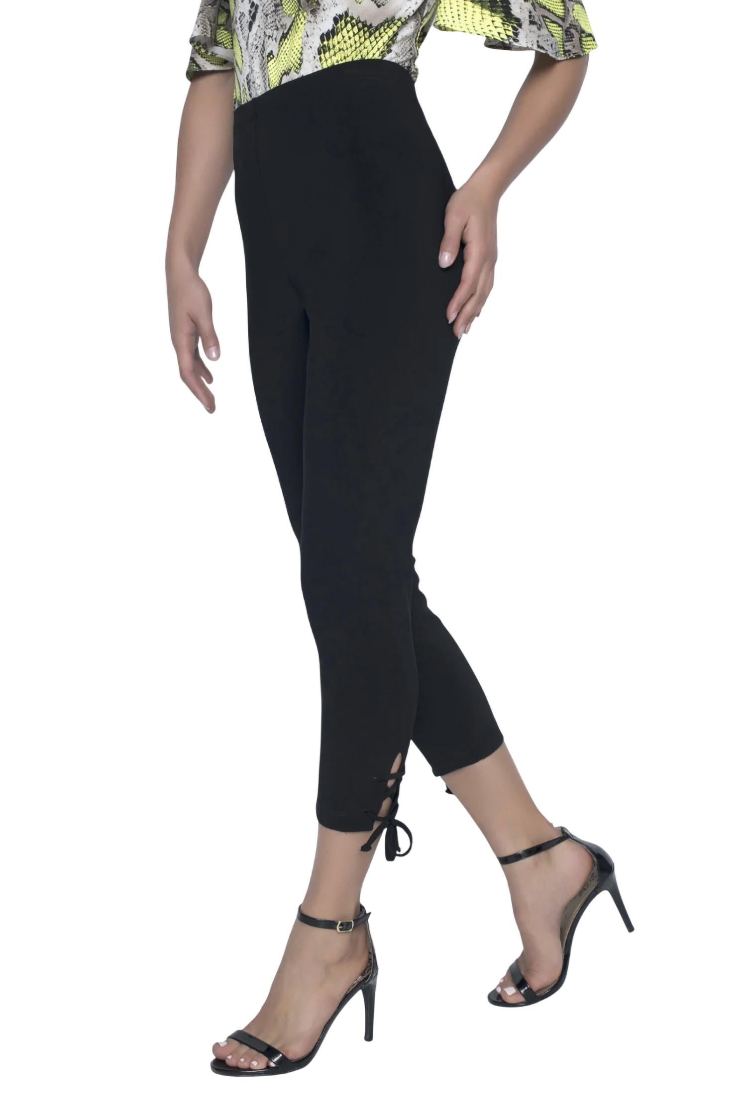 Frank Lyman - Silky Knit Legging With Tie Detail