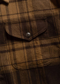 Iron & Resin Men's Slab Shirt in brown - men's shirt - view 4