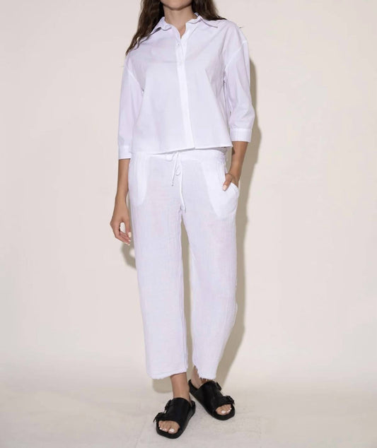 Starkx - Gauze Billy Pant Raw Hem